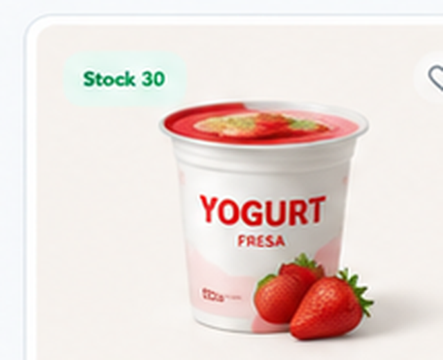 Yogurt de fresa